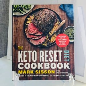 The Keto Reset Diet Cookbook Mark Sisson Hardcover Ketogenic Recipe Book